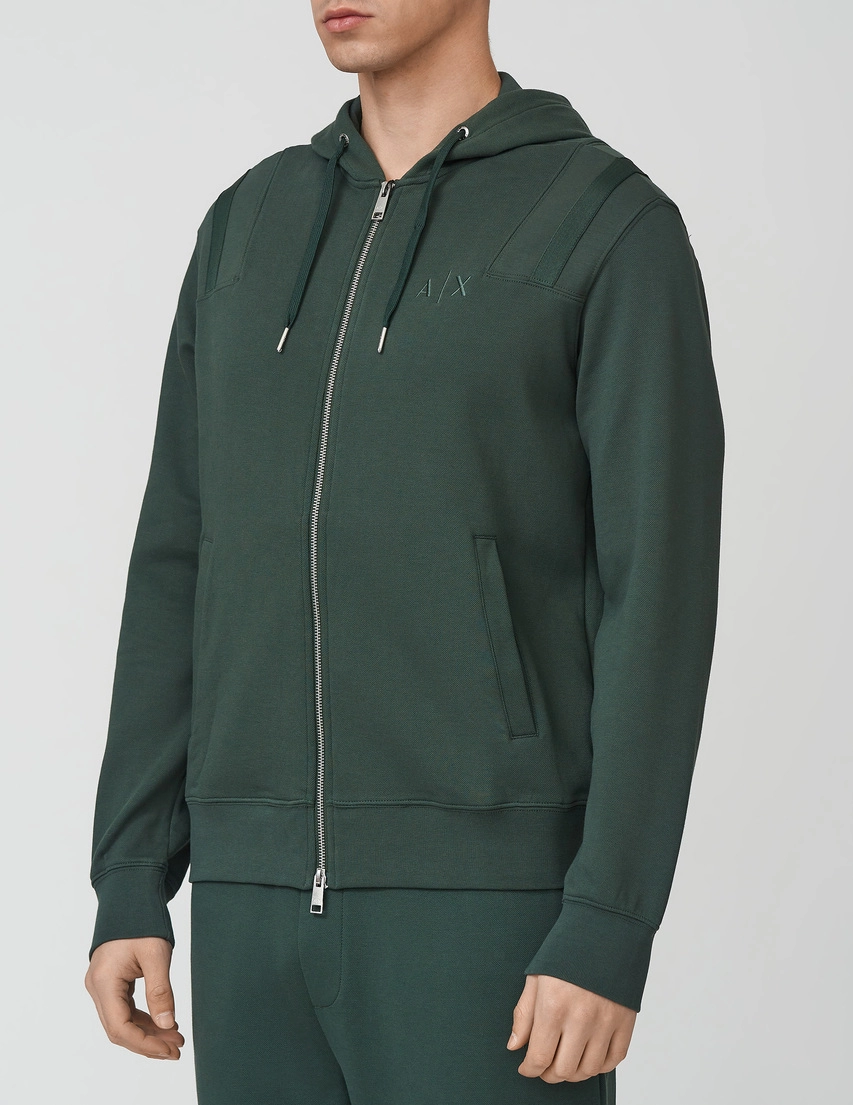 Толстовка Armani Exchange 6KZMFQZJ6MZ-1863-green_155740 (Темно
