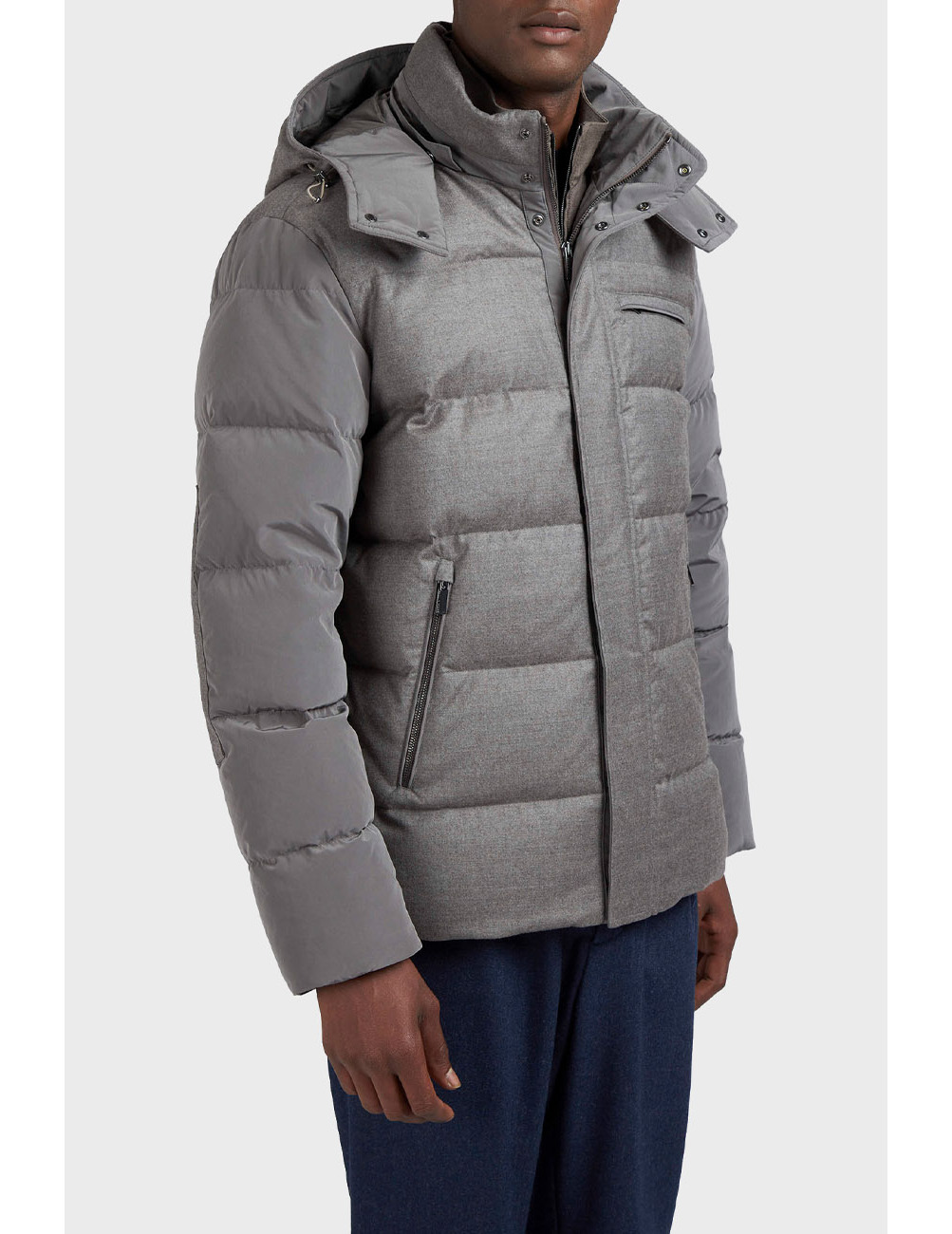 

Пуховик, Серый