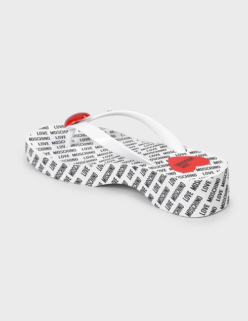 женские белые Пантолеты Love Moschino AGR-28174-white - фото-2