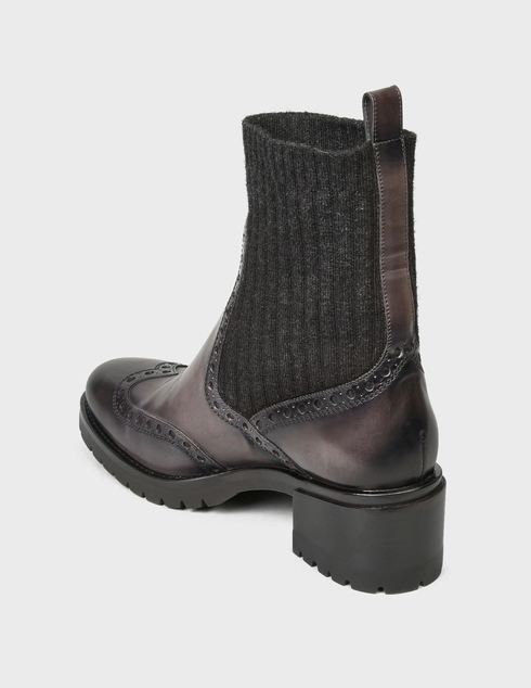 женские серые Ботильоны Santoni Sant-AW21-WTDY59557SM1NWLOG80-grey - фото-2