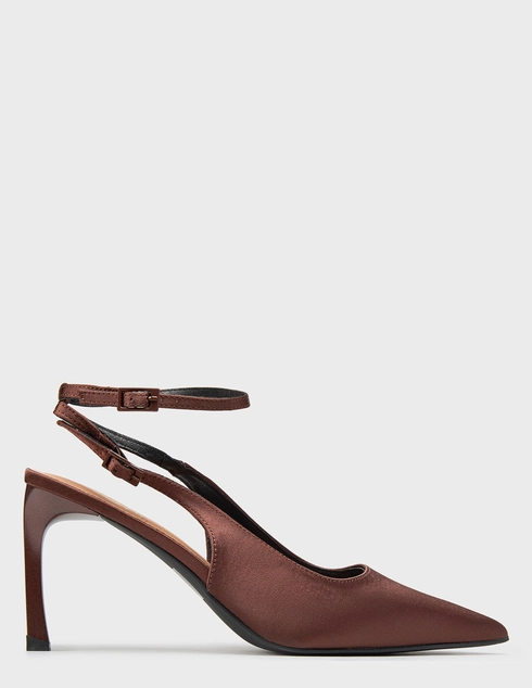 женские коричневые текстильные Босоножки Betsy 967001-04-06W_brown - фото-5