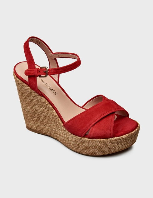 красные Босоножки Stuart Weitzman SW-VL10558_red