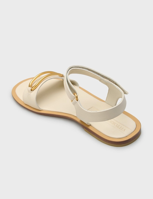 женские бежевые Сандалии Vittorio Virgili 6311-K-panna_beige - фото-2