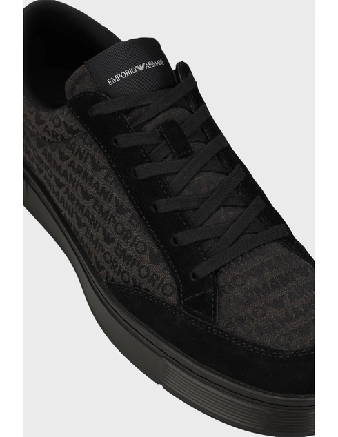 черные мужские Кеды Emporio Armani EMPORIO_ARMANI_11352 14555 грн