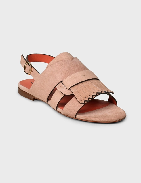 бежевые Сандалии Santoni WHBF58524HI1CLCPP21-beige