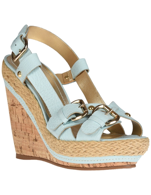 бирюзовые Босоножки Werner 002_turquoise