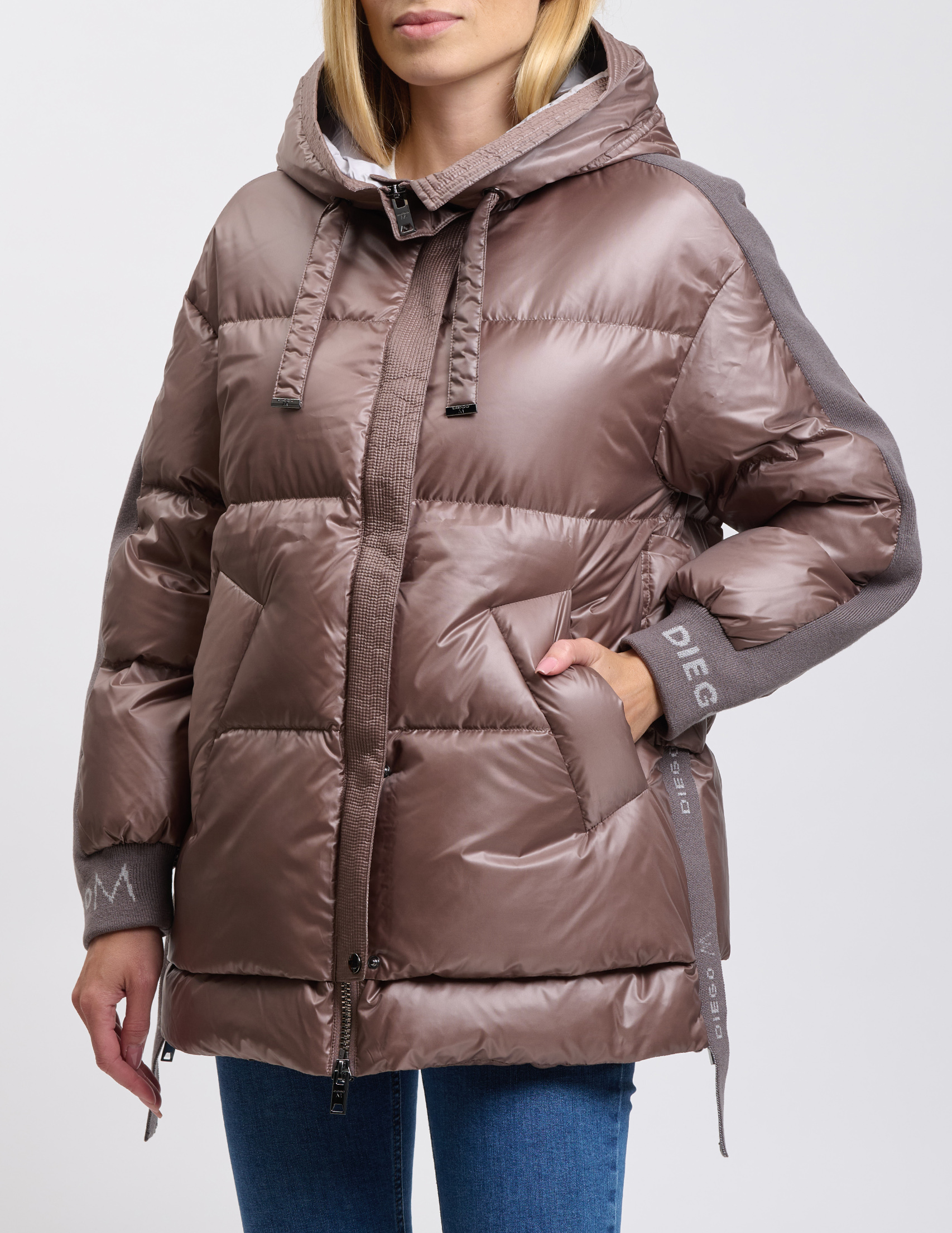 

Пуховик, Коричневый