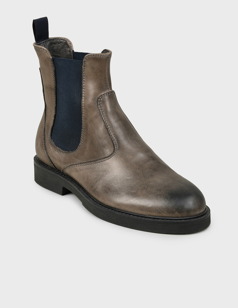 коричневые Ботинки Sartoria Italiana SI-0110-gray