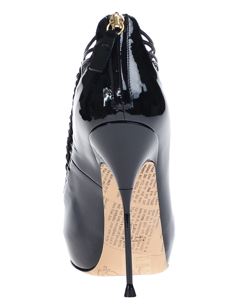черные женские Ботильоны John Galliano 2618_black 7678 грн