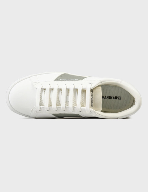 белые мужские Кеды Emporio Armani 570-525_white 8405 грн