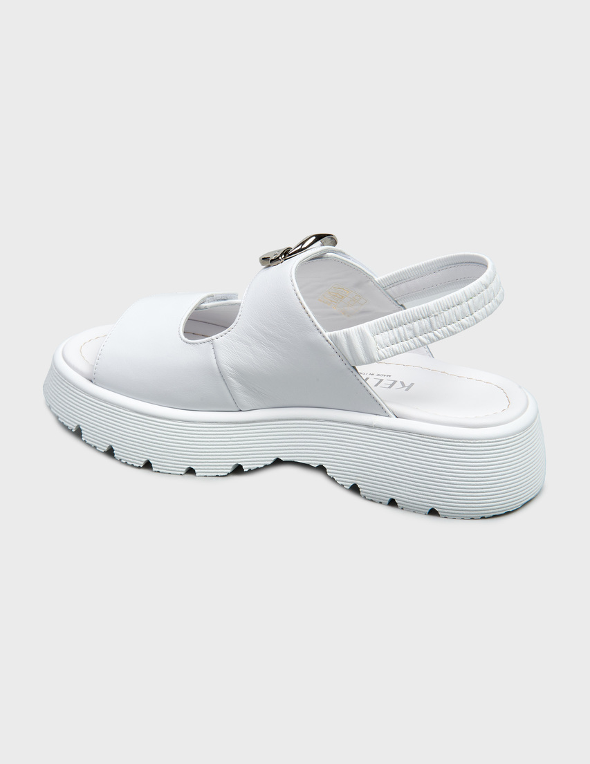 женские белые Сандалии Kelton AH1200_white - фото-2
