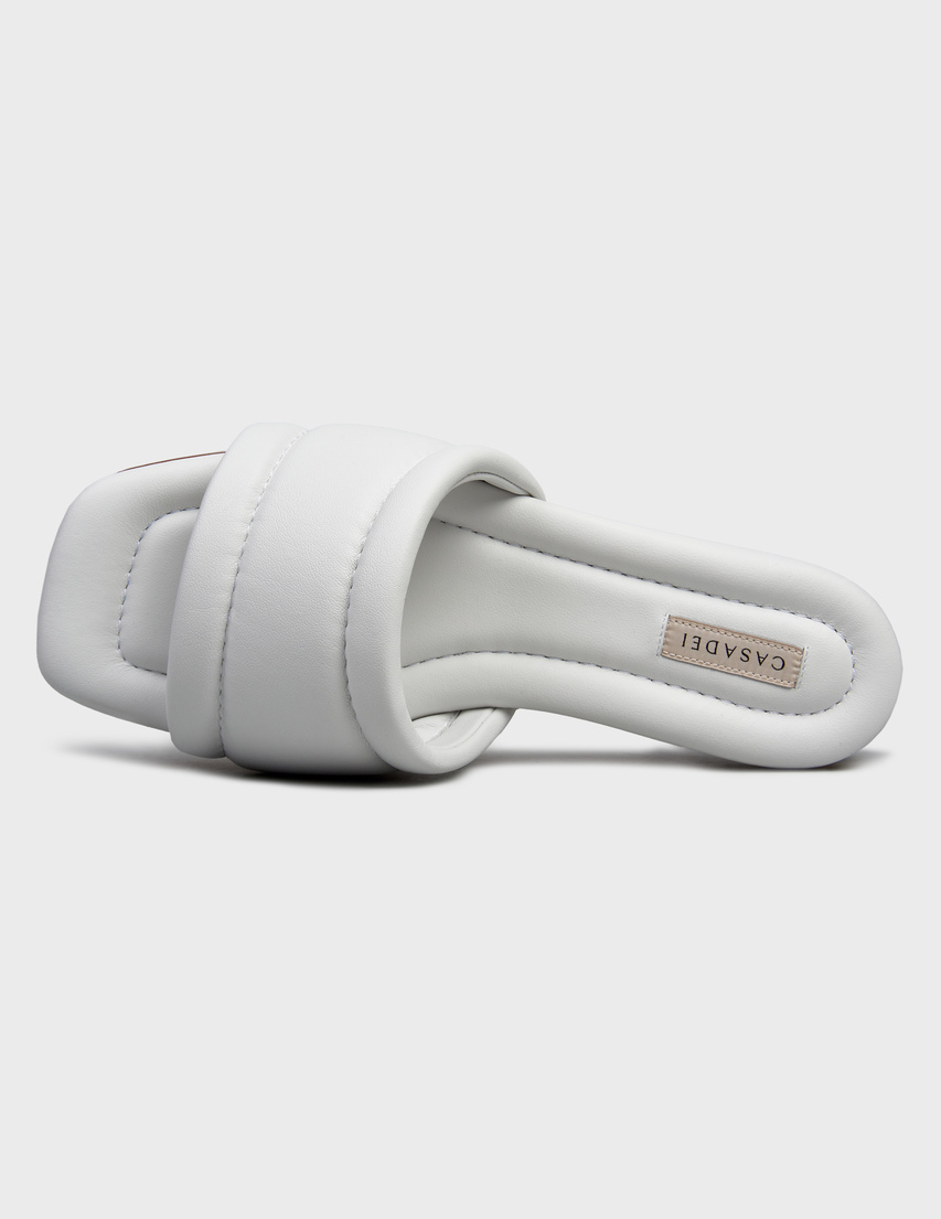 белые женские Шлепанцы Casadei 388_white 26286 грн