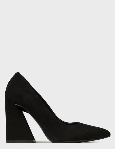 женские черные замшевые Туфли Albano 2598_black - фото-5