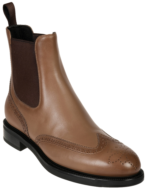 коричневые Ботинки Santoni SWTEK58202SMCTNLOM18_brown
