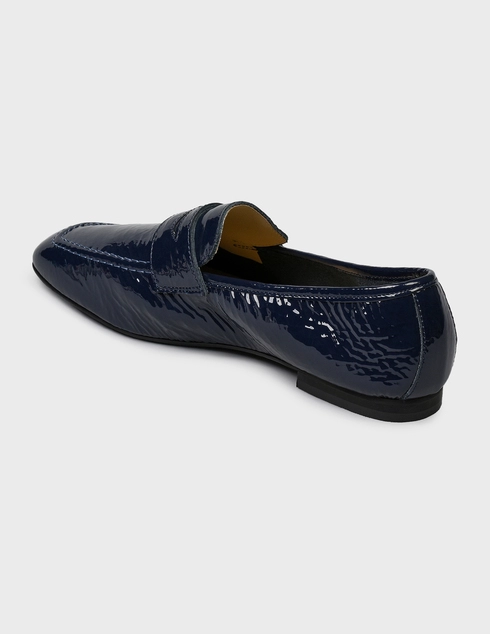 женские синие Лоферы Gente&Grado 9241-blue - фото-2
