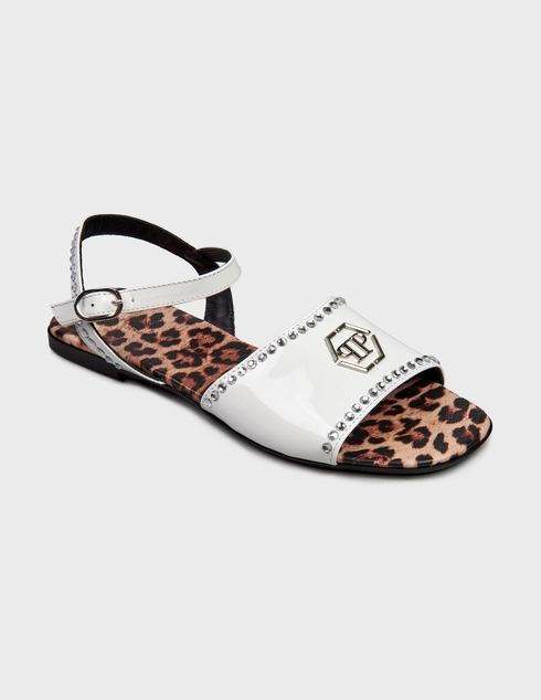 белые Сандалии Philipp Plein 77949_white