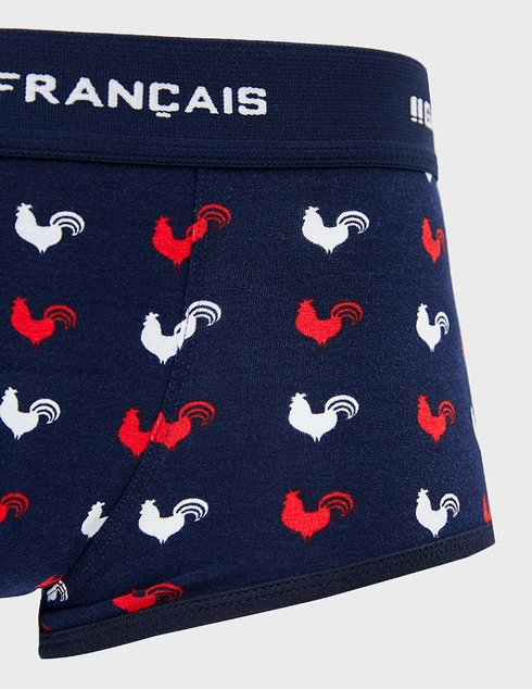 Garcon Francais Shorty18-Tricolore-coqs-blue фото-3