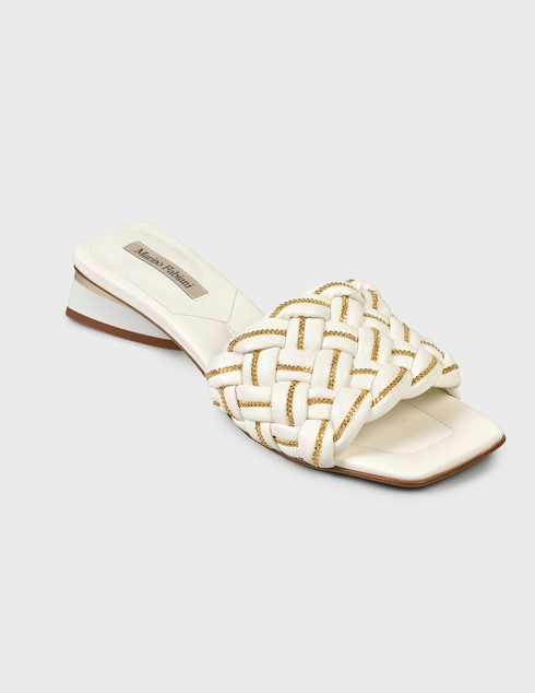 белые Шлепанцы Marino Fabiani 4421-white
