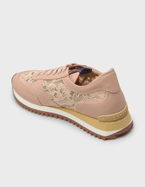 женские бежевые Кроссовки Le Silla 6907N020M1PPLAC155_beige - фото-2