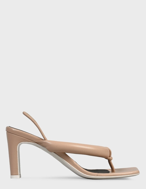 женские бежевые Босоножки Kalliste 5447-beige - фото-6