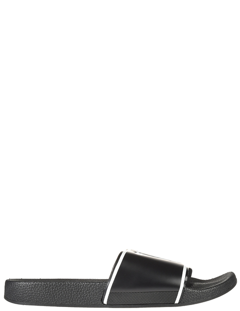 женские черные резиновые Шлепанцы Trussardi 377_black - фото-5