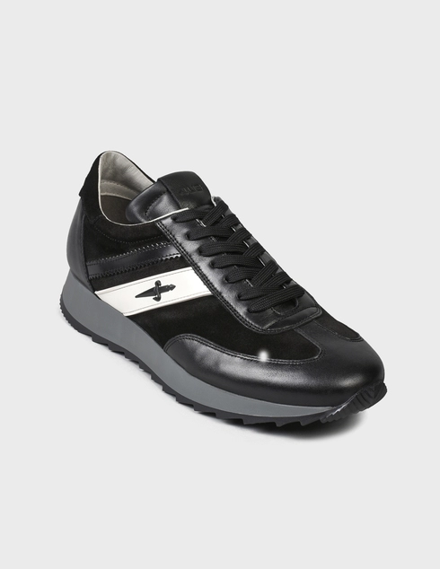черные Кроссовки Cesare Paciotti 6992-black