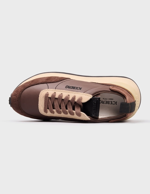 коричневые женские Кроссовки Iceberg 2411-brown 15111 грн