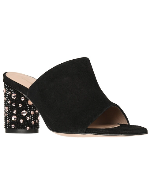 черные Мюли Stuart Weitzman 479_black
