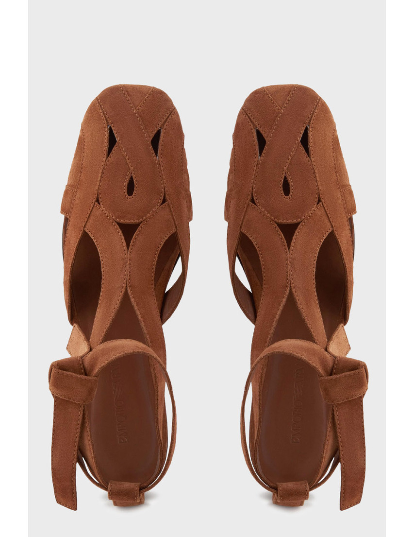коричневые Сандалии Emporio Armani EMPORIO_ARMANI_10745 размер - 38; 37; 40