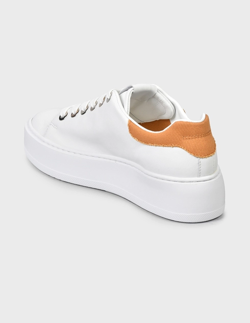 женские белые Кеды 4US Cesare Paciotti SD1LTSZ-white - фото-2