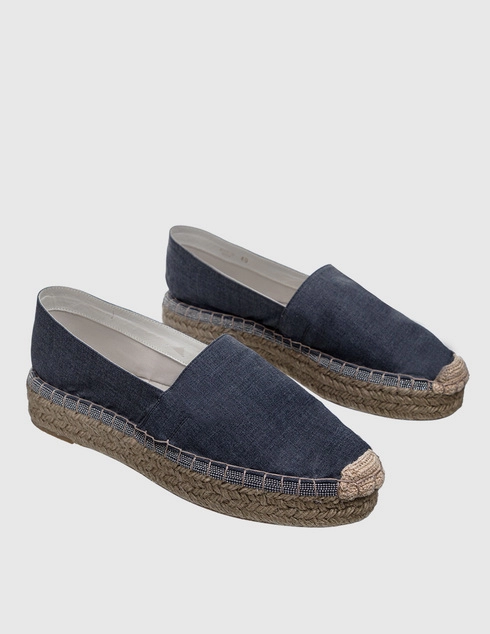 синие Эспадрильи Brunello Cucinelli 134363-blue