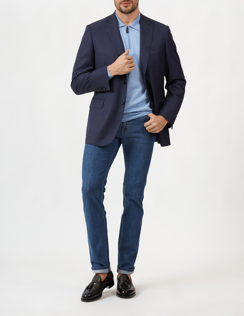 Brioni Br-RG000N-P8A9B-0000-blue фото-4