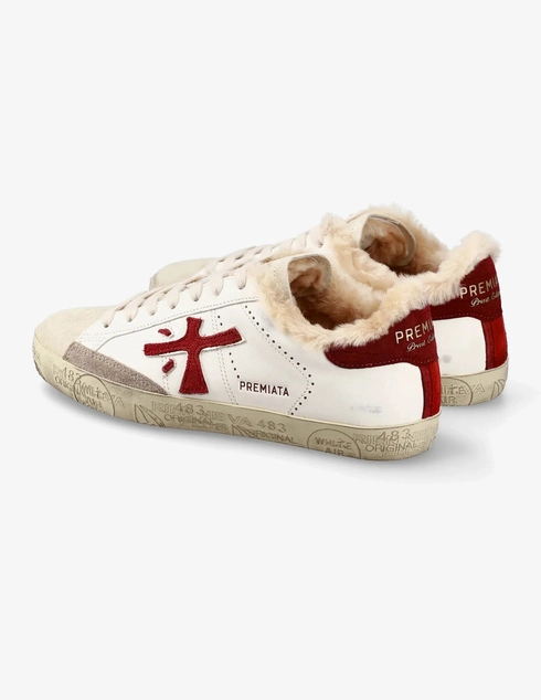 бежевые Кеды Premiata STEVEND_7604M размер - 37; 38; 39; 40