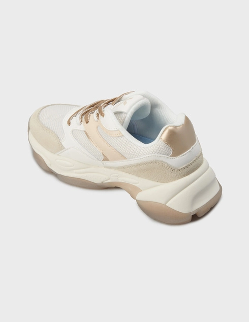 женские бежевые Кроссовки Keddo 457035-02-02E-beige - фото-2