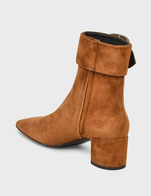 женские коричневые Ботильоны Saint Laurent Paris 4817-brown - фото-2