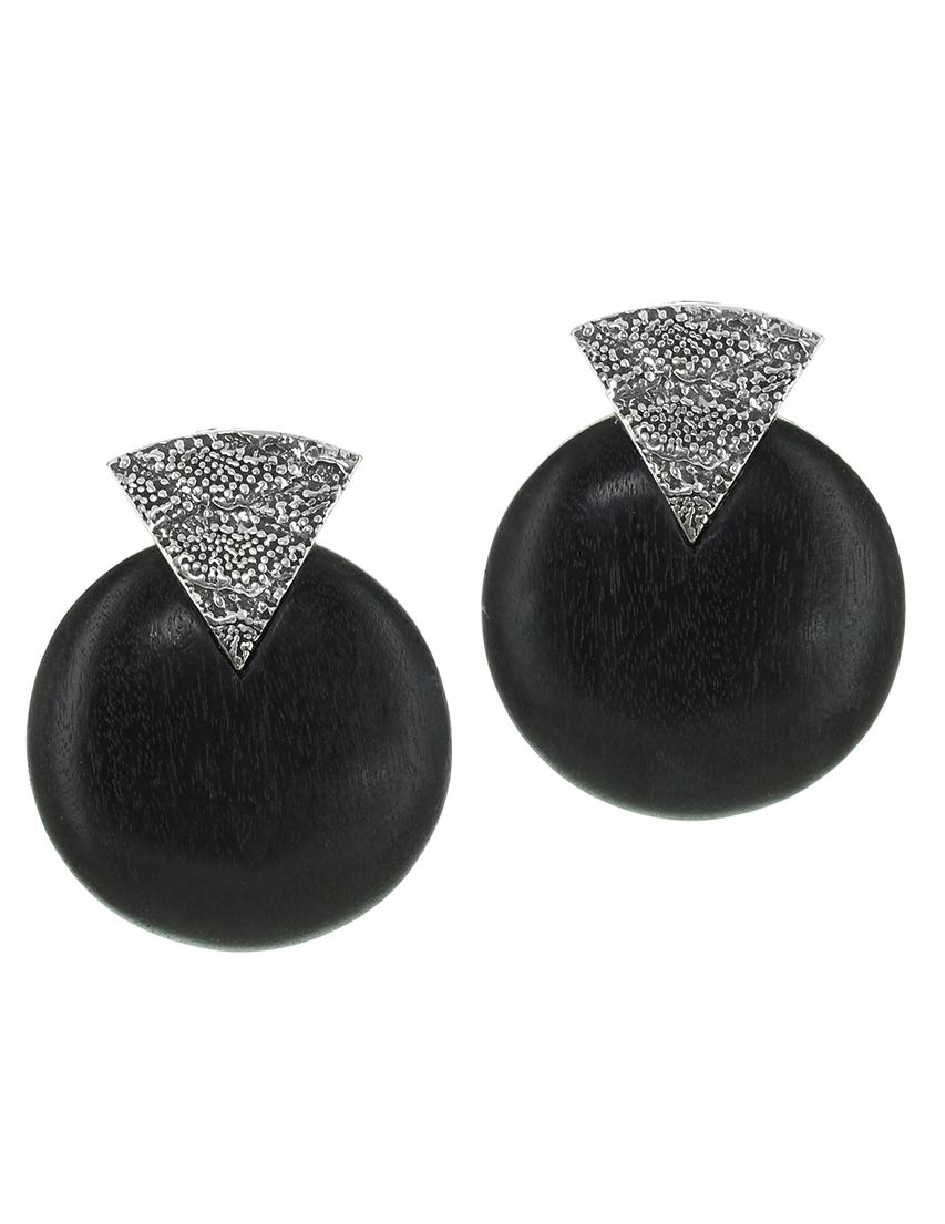 

Серьги, Черный