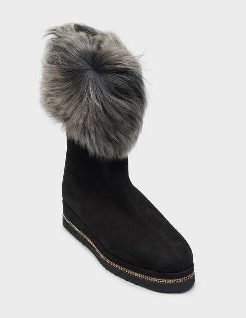 черные Полусапоги Baldinini 848700_black