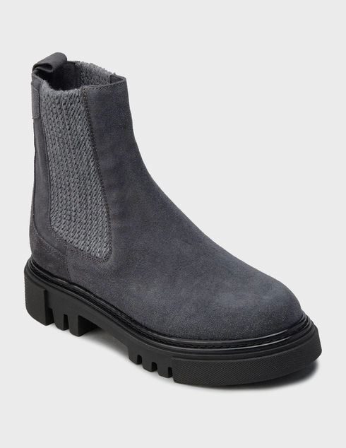 серые Ботинки Stokton 105_gray