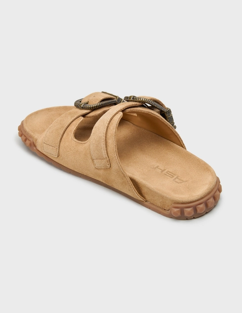 женские коричневые Шлепанцы Ash TWISTER-002 - фото-2