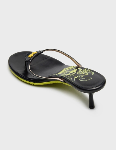 женские черные Шлепанцы John Richmond 30946_black - фото-2