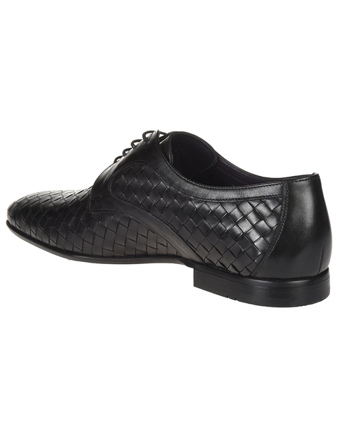мужские черные Дерби Roberto Serpentini 4037_black - фото-2