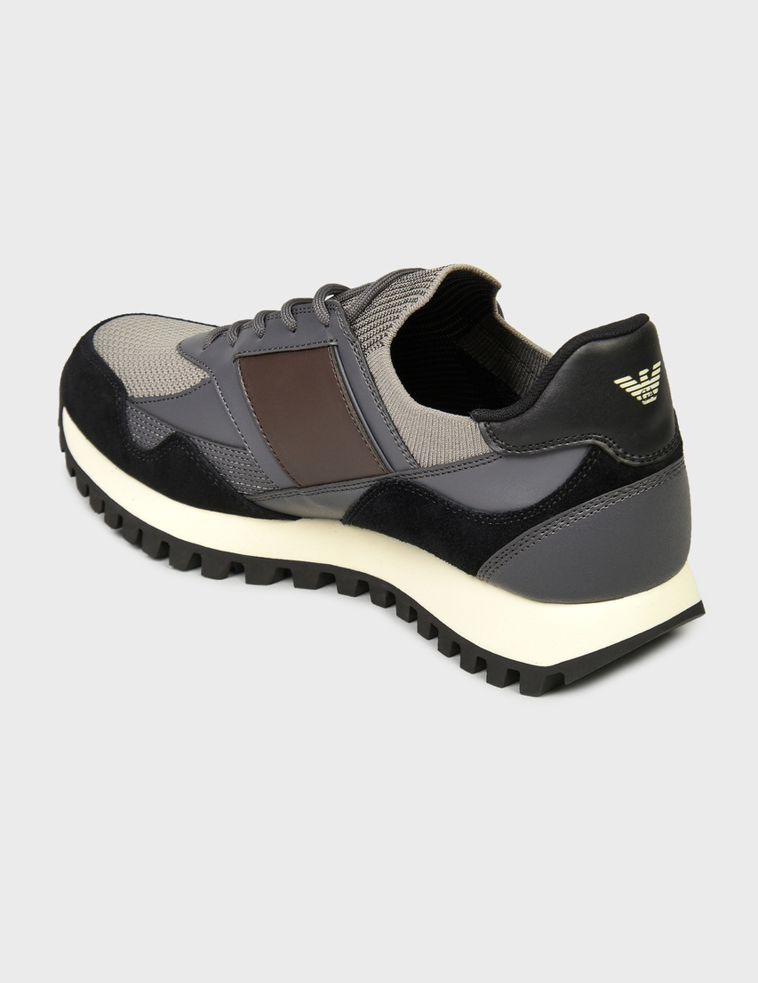 мужские многоцветные Кроссовки Emporio Armani AGR-X4X-616-R-multi - фото-2
