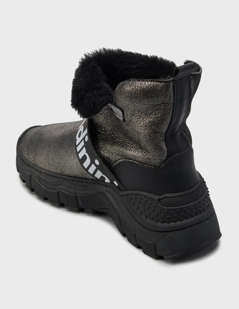 женские серебряные Ботинки Baldinini 9444p_silver - фото-2