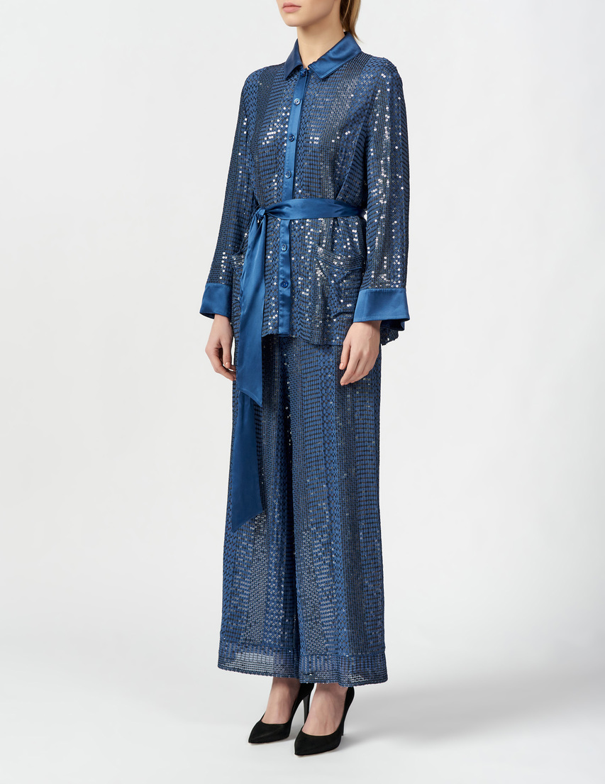 Temperley London Temp-19SPTN52816-blue фото-2