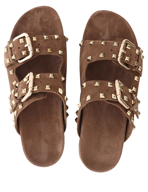 коричневые женские Шлепанцы Kennel & Schmenger 111119.0120.2120 19280 грн