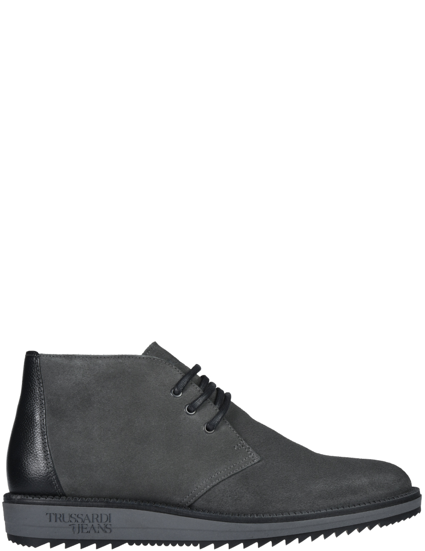 мужские серые Ботинки Trussardi 77A002019Y099999-E708 - фото-2