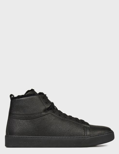 мужские черные кожаные Кеды Henderson Baracco AGR-IGOR.CMN.0 - фото-5