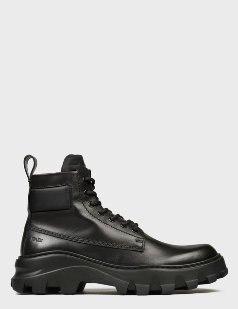 мужские черные кожаные Ботинки Fabi AGR-FU1002BM-B09 - фото-5