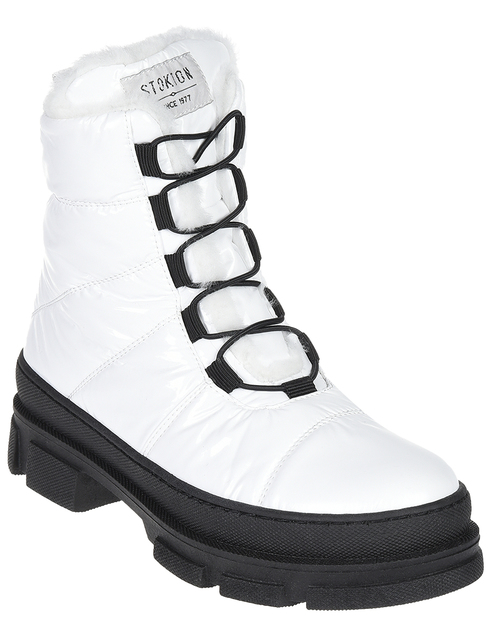 белые Ботинки Stokton GOM3-М-Л_white