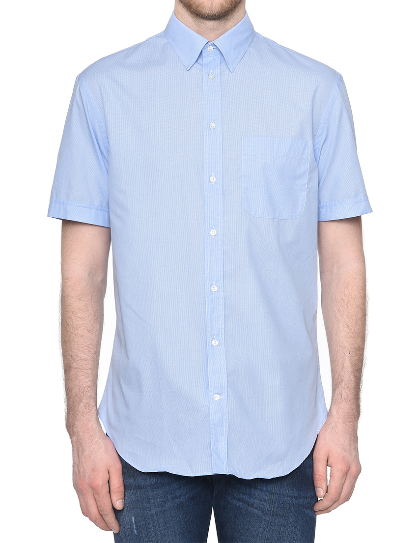 Мужская рубашка EMPORIO ARMANI W1CM1MW1C03-032_blue